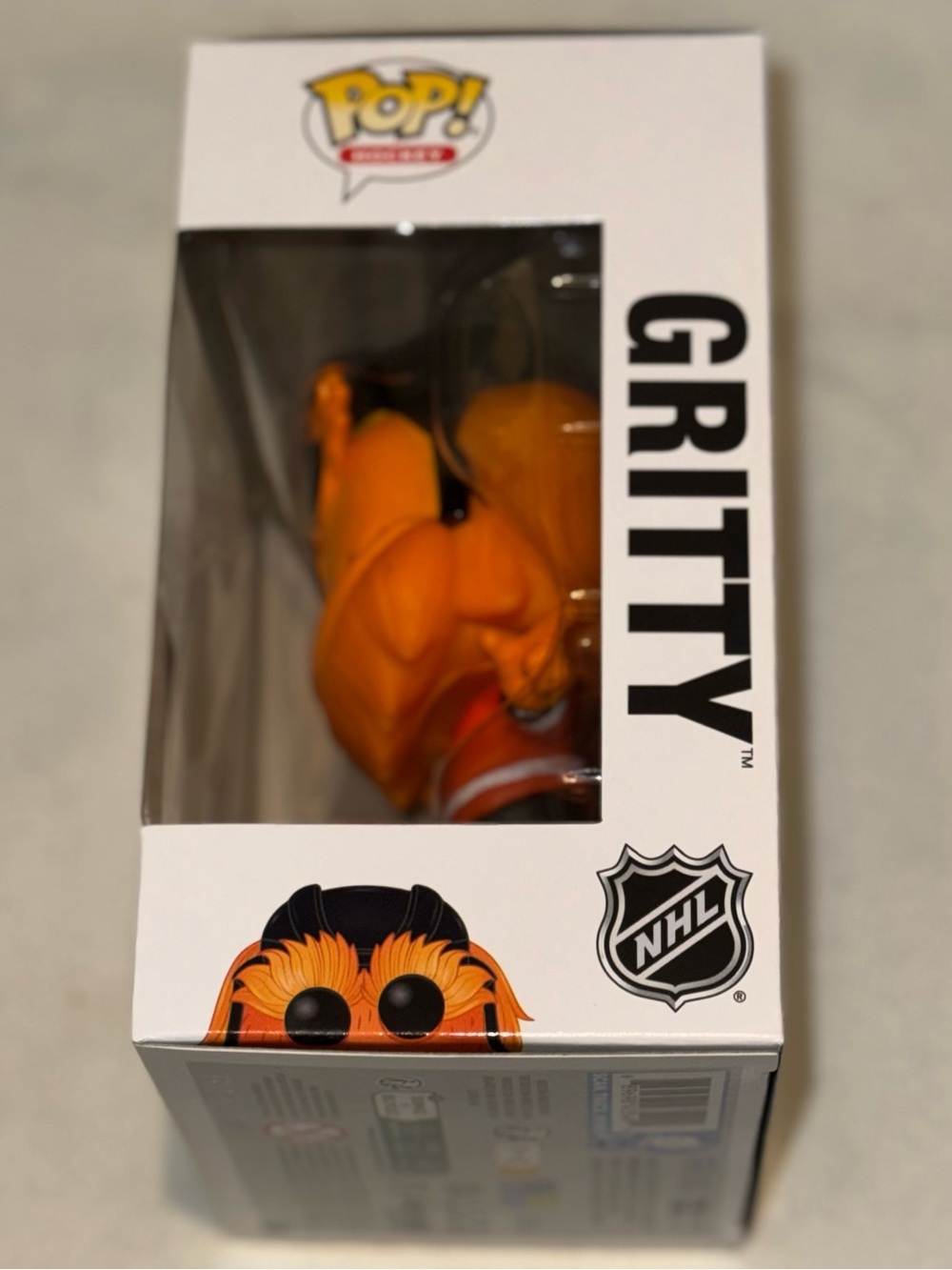 Funko Pop! vinyl figure of Gritty in team jersey. NIB - Picture 2 of 6